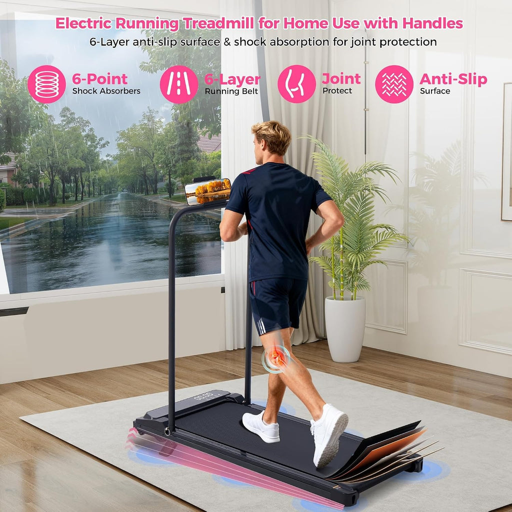 Incline Under Desk Walking Pad Treadmill