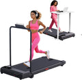 Walking Pad Treadmill with Handle Bar