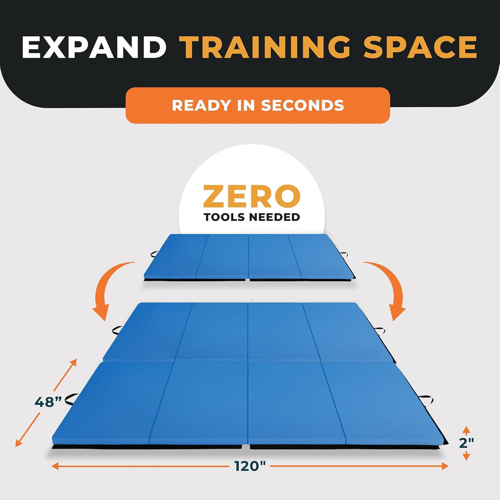 Two Inch Cushioned Foldable Training Pad