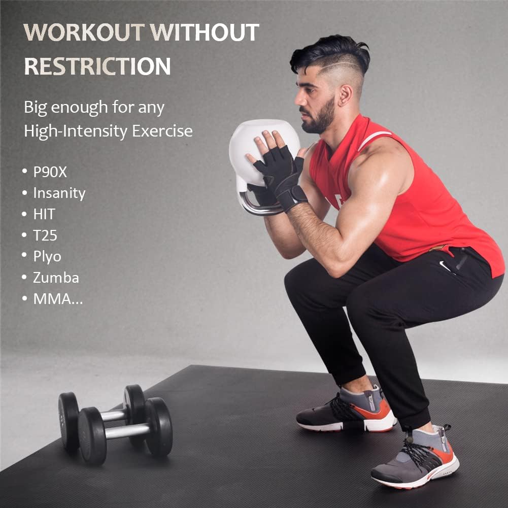 Wide Thick High Density Home Gym Floor Mat