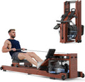 Foldable Wooden Water Tank Home Rower