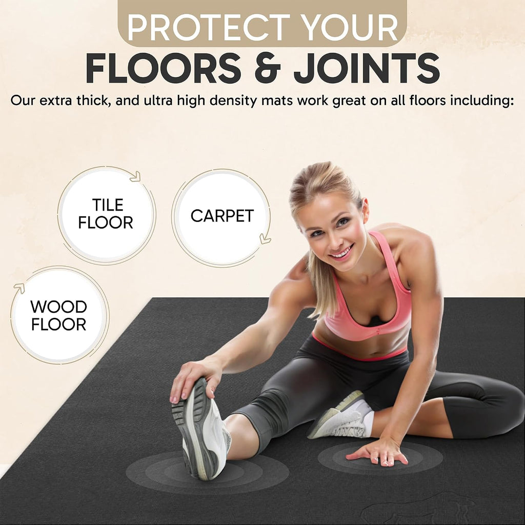 Multi Size Thick Durable Large Workout Mat