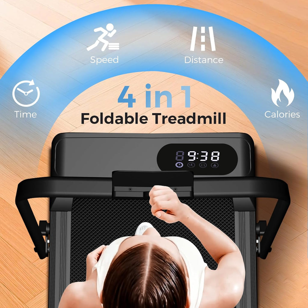 Incline Under Desk Walking Pad Treadmill