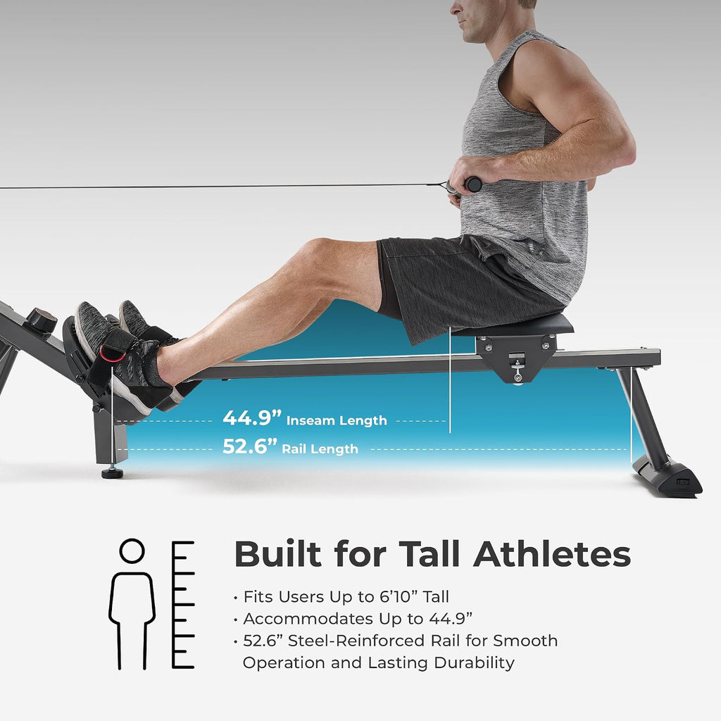 Vertical Storable Air Rowing Machine