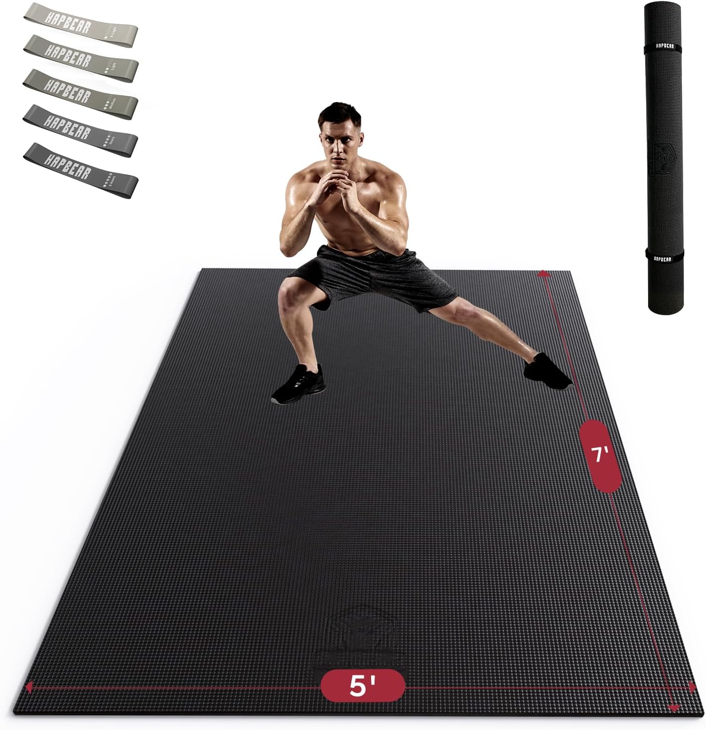 High Density Durable Shoe Friendly Workout Mat