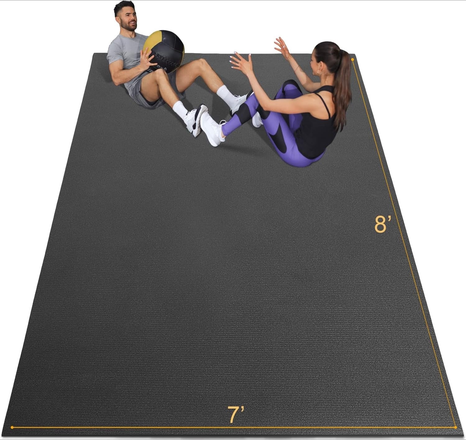 Wide Thick High Density Home Gym Floor Mat
