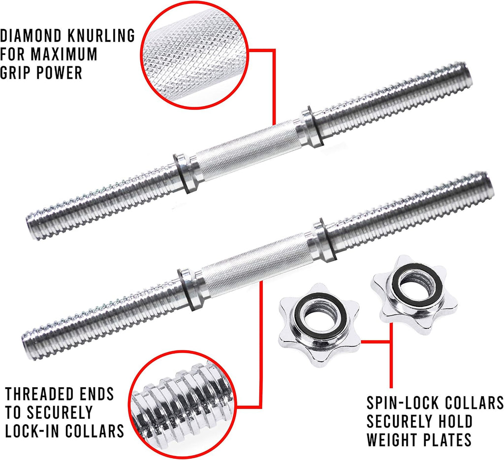 Adjustable Barbell Dumbbell Weight Set