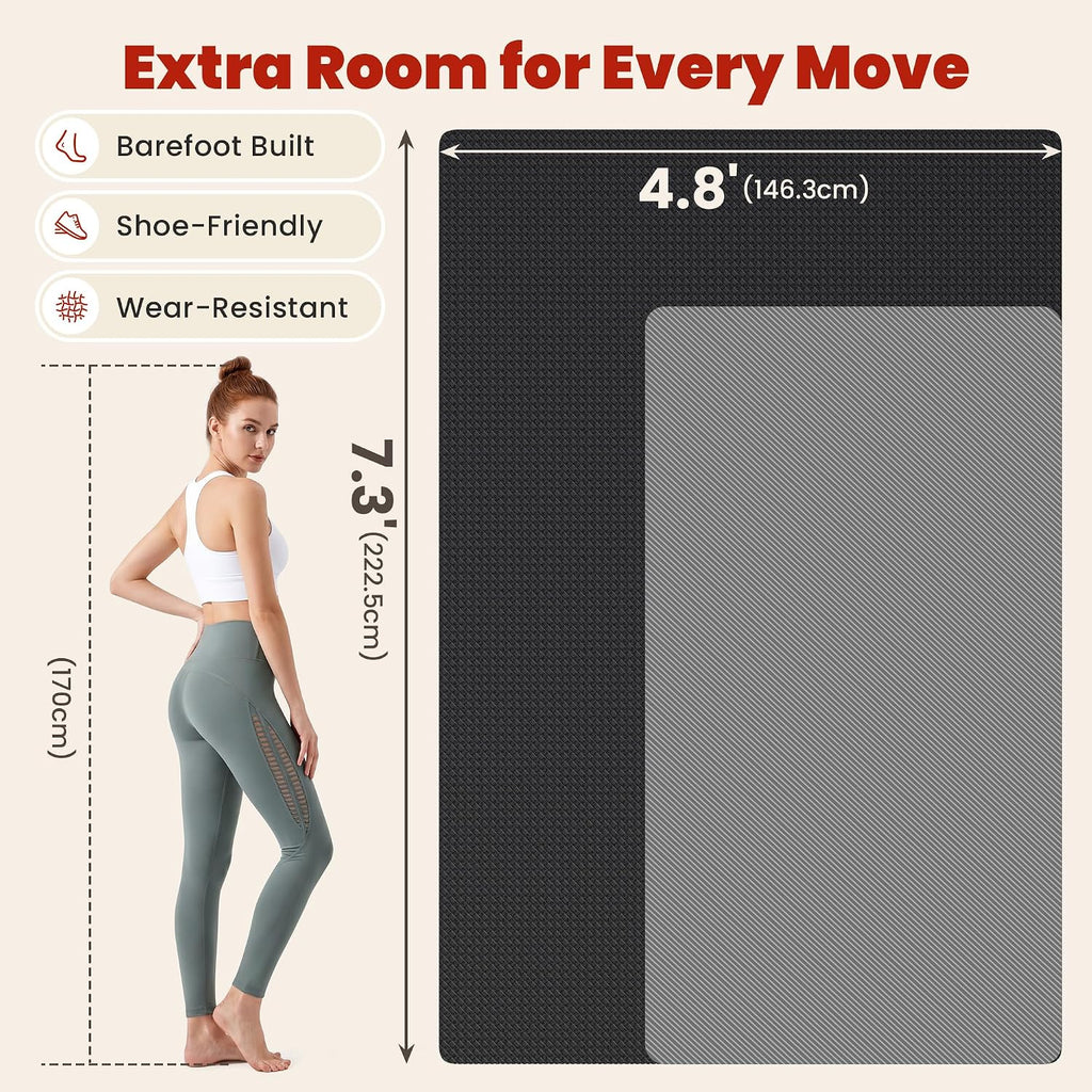 Multi Size Heavy Duty Home Workout Mat