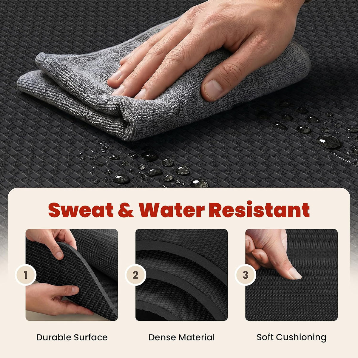 Multi Size Heavy Duty Home Workout Mat