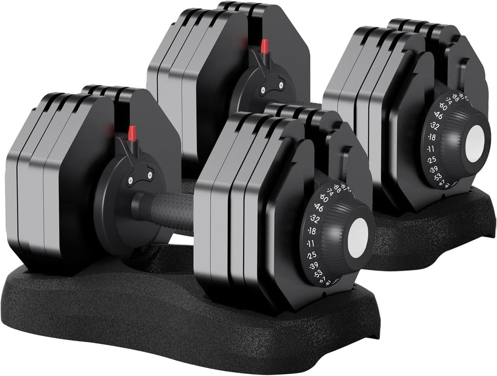 Quick Adjust Adjustable Dumbbells Set