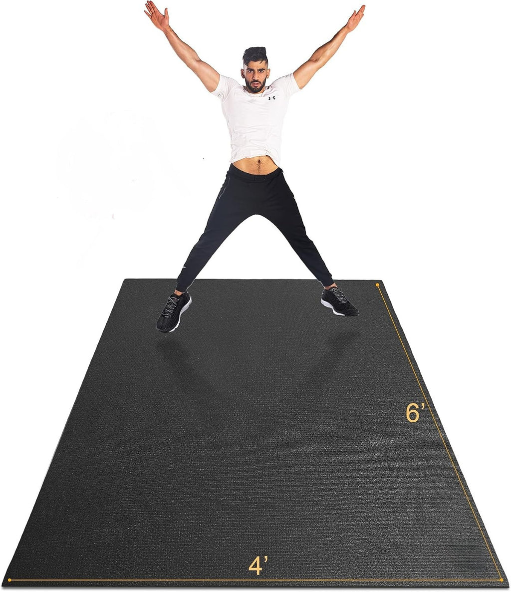7mm Thick Durable Shoe Friendly Workout Mat