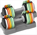 Ten In One Adjustable 55 Lbs Dumbbell Set