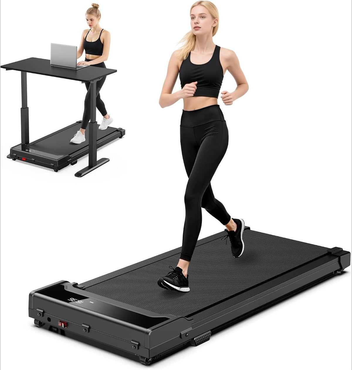 Portable Under Desk Walking Pad Treadmill